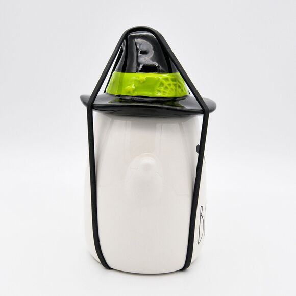 Rae Dunn Boo! Witch Mug, 16oz Ceramic Ghost Mug with Witch Hat Lid, Halloween - Picture 5 of 7